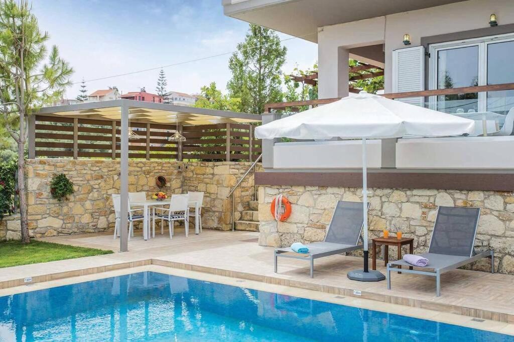 Daratsos Villa Anastasia Chania מראה חיצוני תמונה